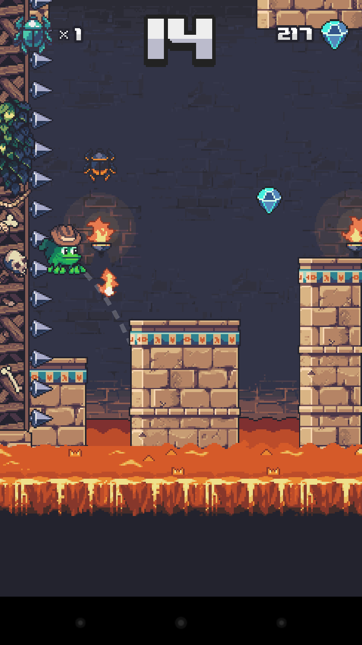 androidアプリ Temple Toad攻略スクリーンショット4