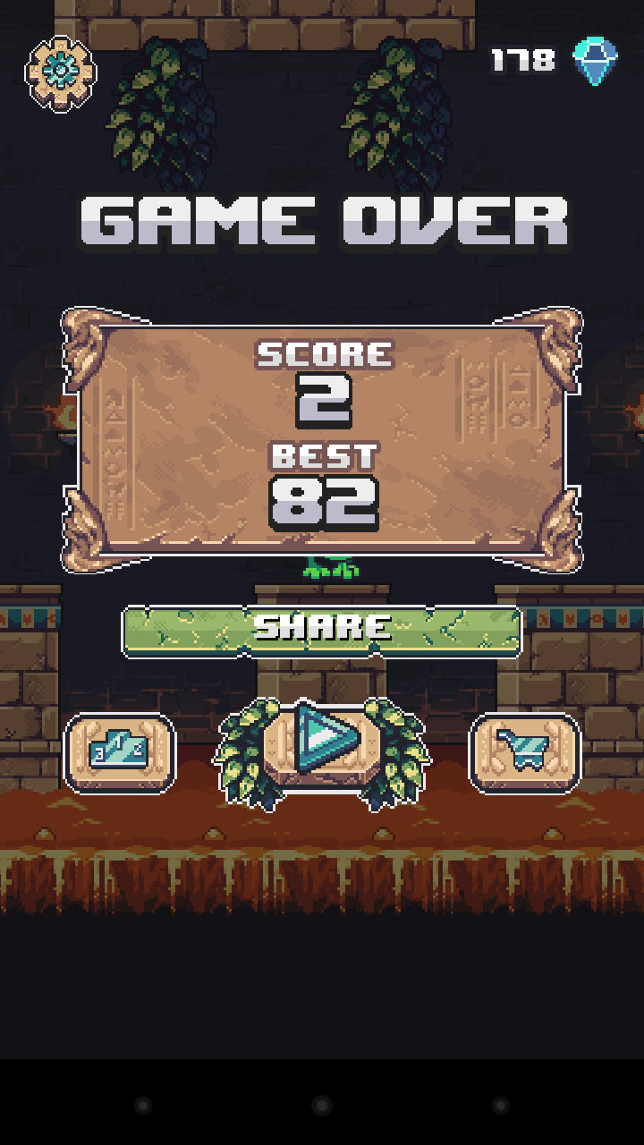 androidアプリ Temple Toad攻略スクリーンショット8
