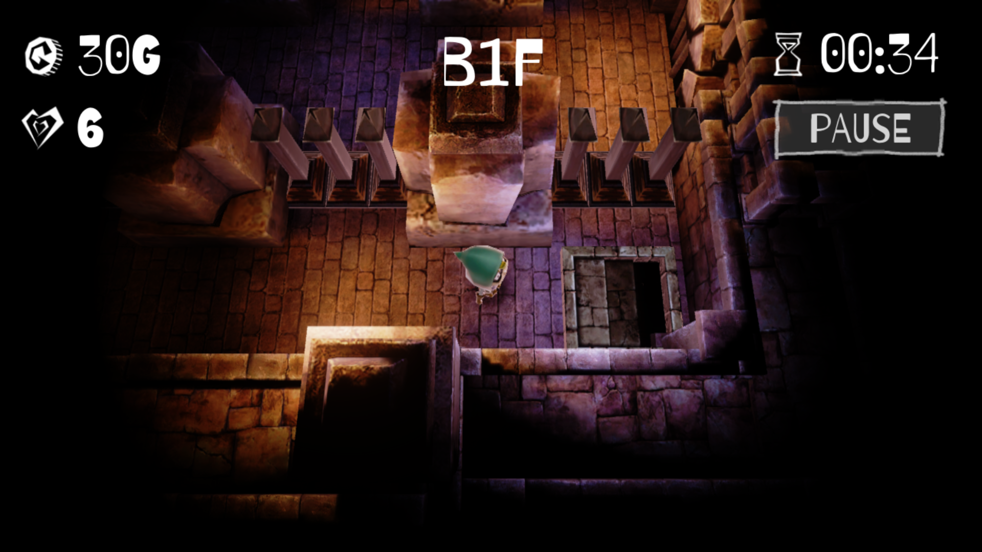 androidアプリ Dungeon&Burglar攻略スクリーンショット3