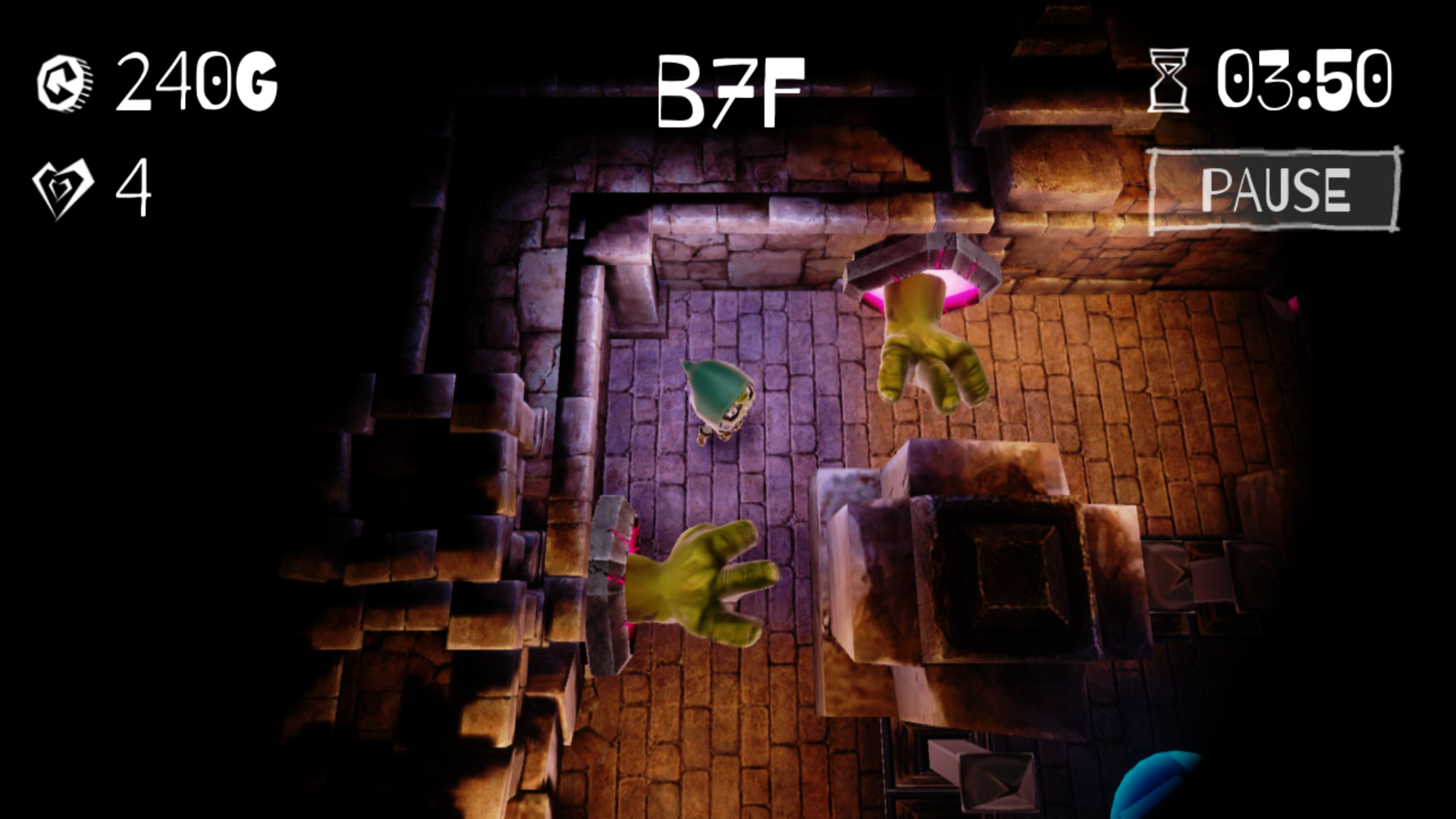 androidアプリ Dungeon&Burglar攻略スクリーンショット5