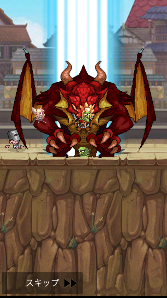 androidアプリ 無限∞戦士(アンリミテッドヒーロー)攻略スクリーンショット1