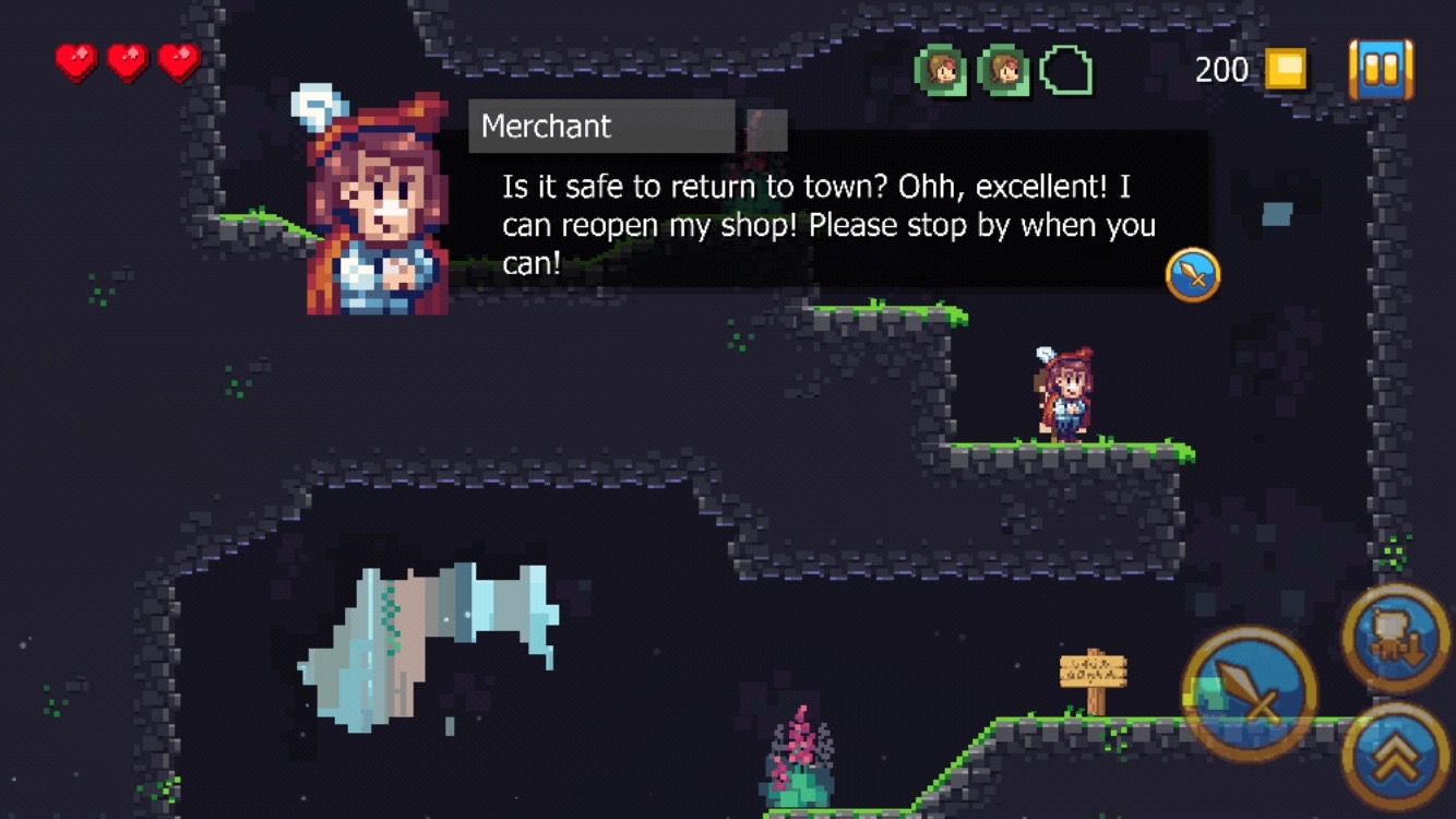 Adventures of Pip androidアプリスクリーンショット2