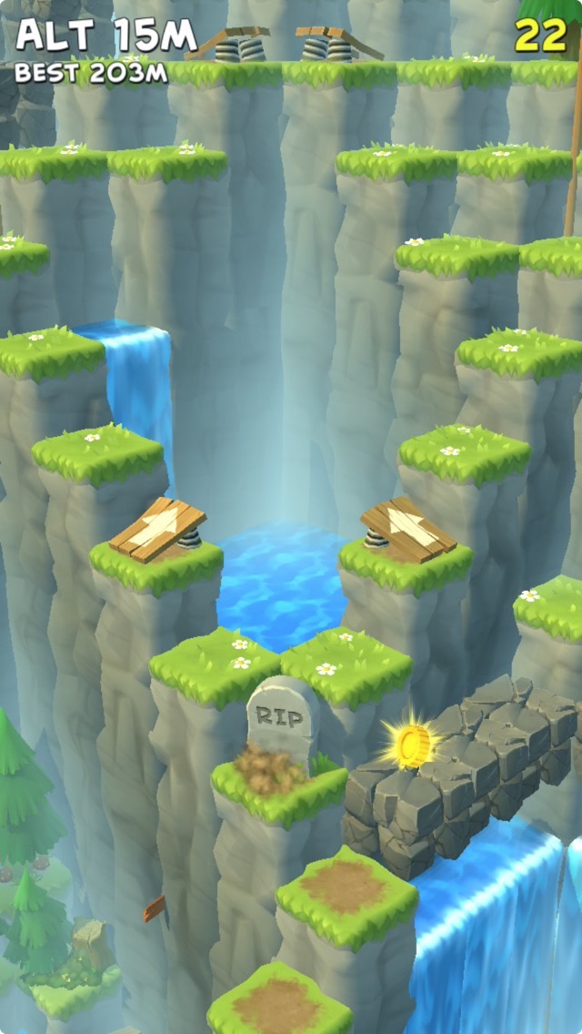 androidアプリ Mountain Goat Mountain攻略スクリーンショット2