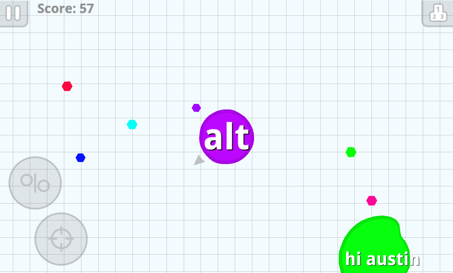 androidアプリ Agar.io攻略スクリーンショット3