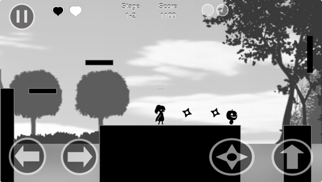 androidアプリ Ninja Action攻略スクリーンショット1