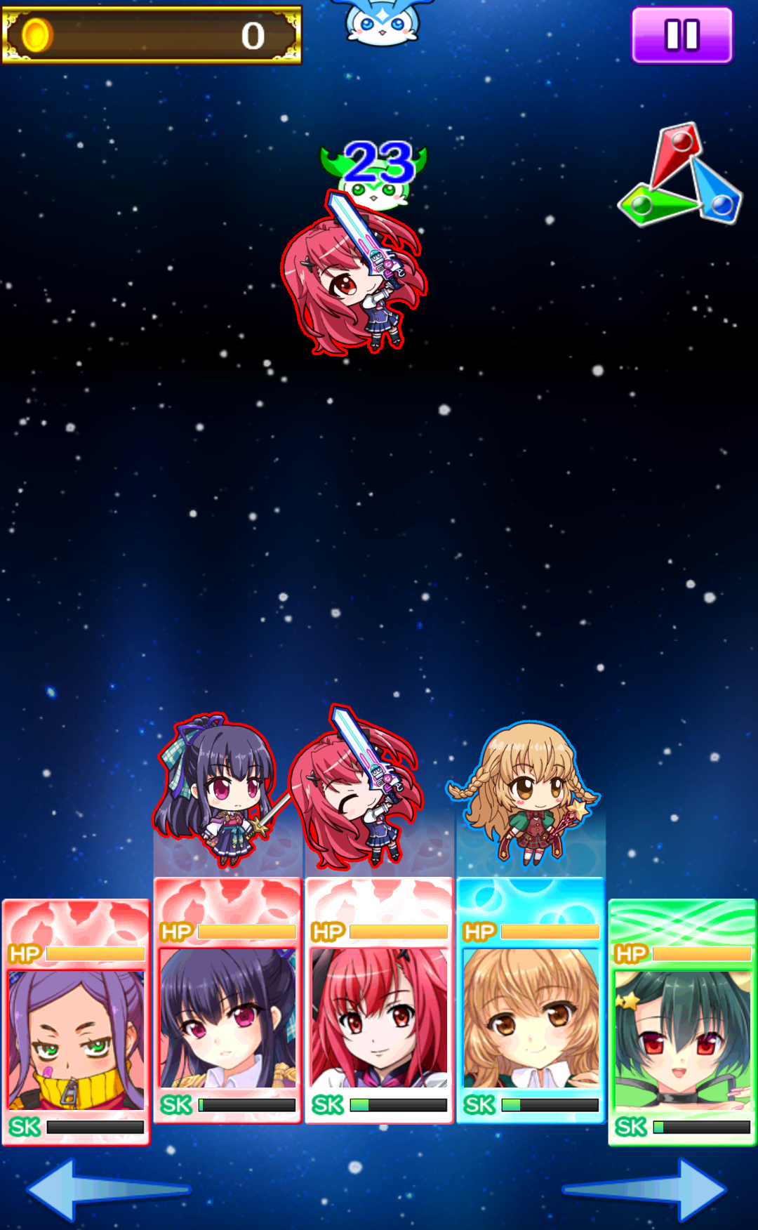 androidアプリ プリスタ「プリンセス オブ スターズ」攻略スクリーンショット2