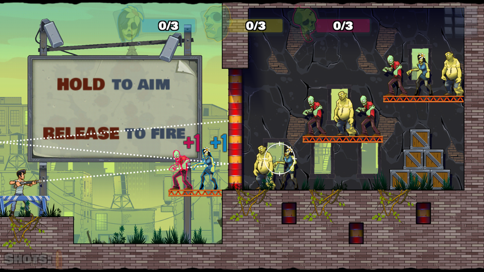 androidアプリ Stupid Zombies 3攻略スクリーンショット3