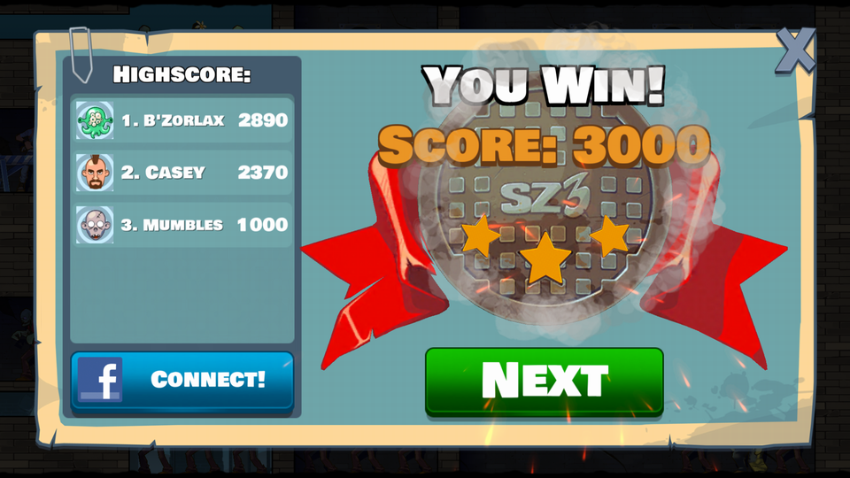 androidアプリ Stupid Zombies 3攻略スクリーンショット7