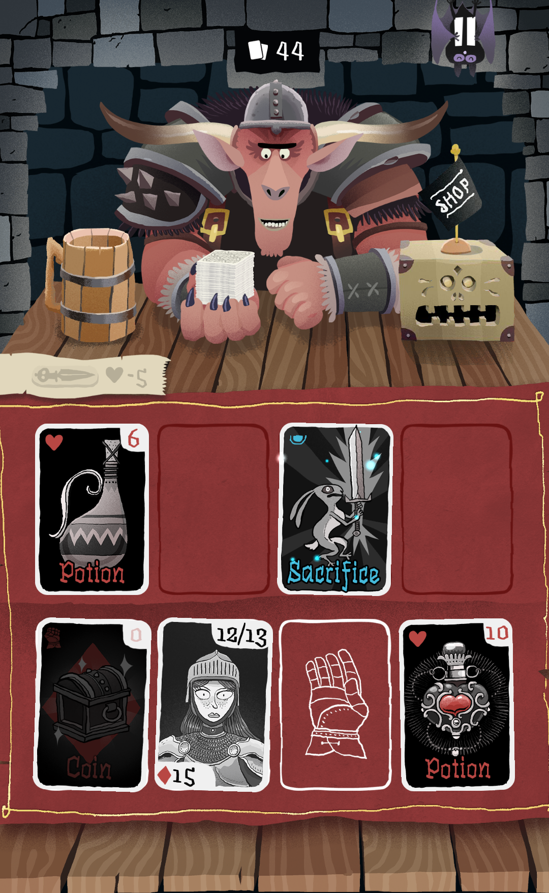 androidアプリ Card Crawl攻略スクリーンショット7