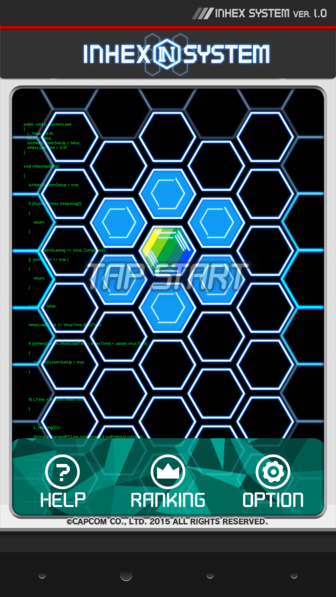 androidアプリ INHEX攻略スクリーンショット1