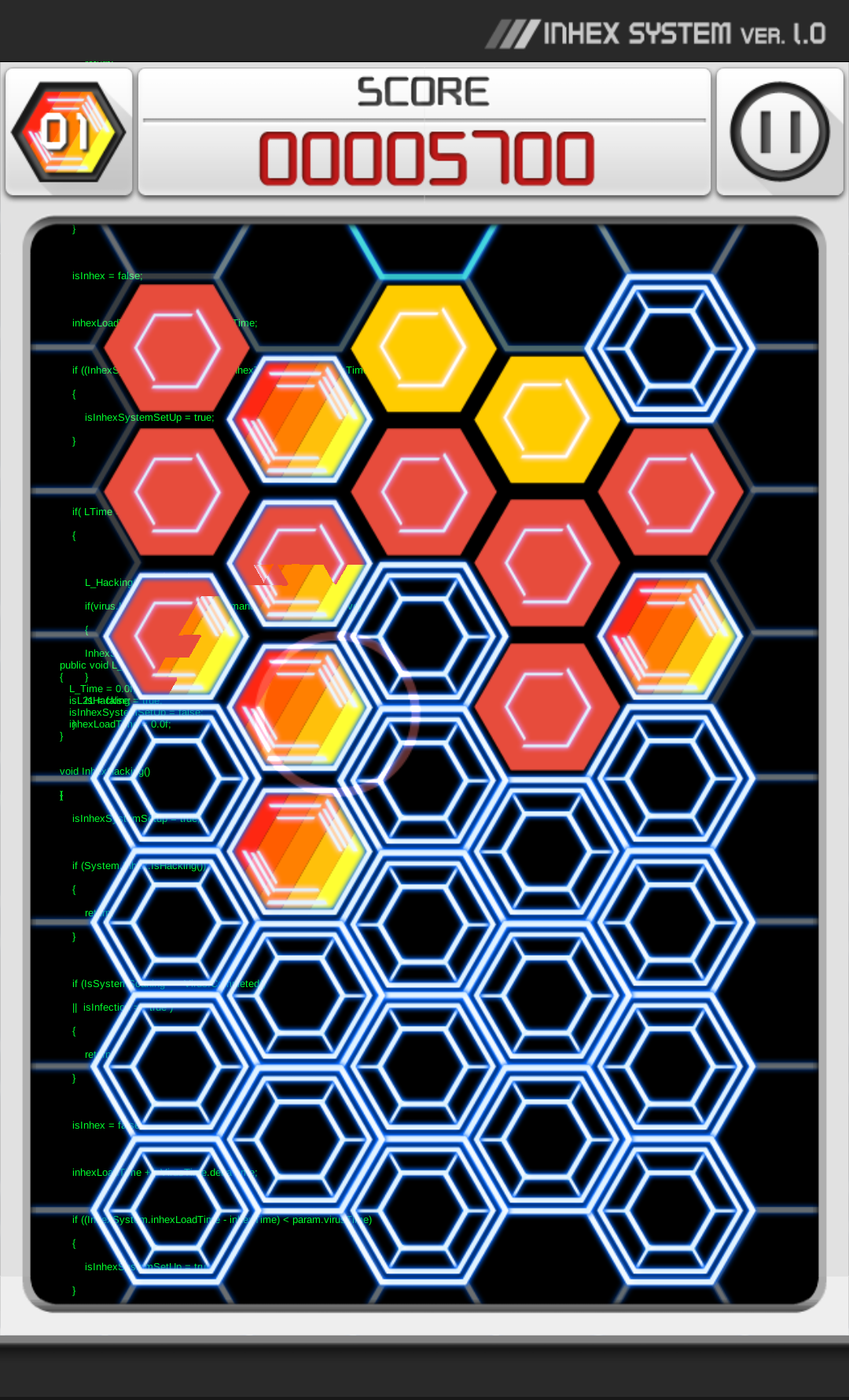 androidアプリ INHEX攻略スクリーンショット2