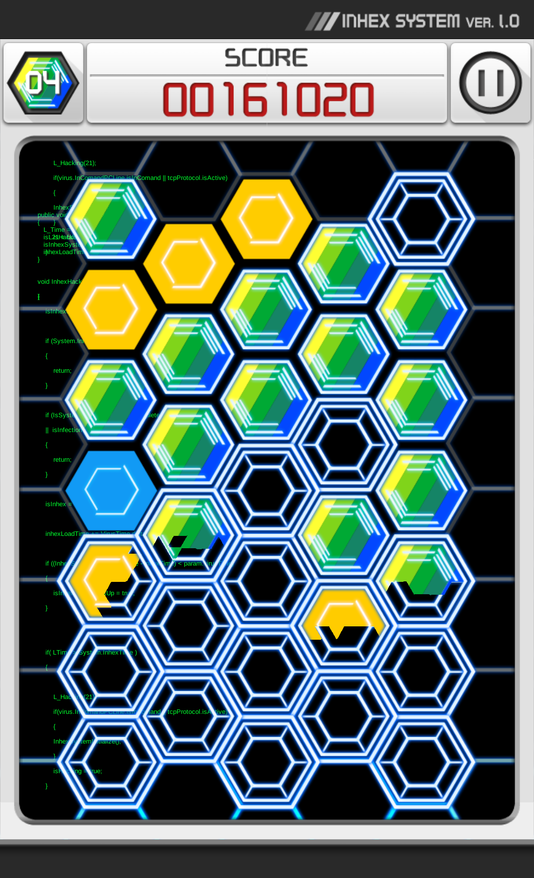 androidアプリ INHEX攻略スクリーンショット3