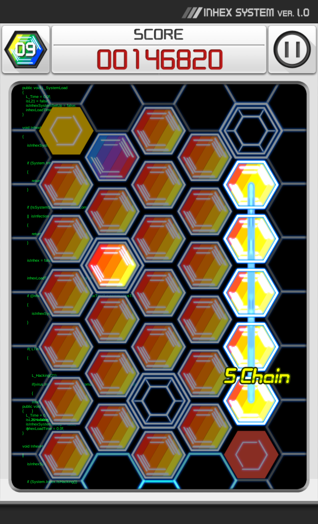 androidアプリ INHEX攻略スクリーンショット4