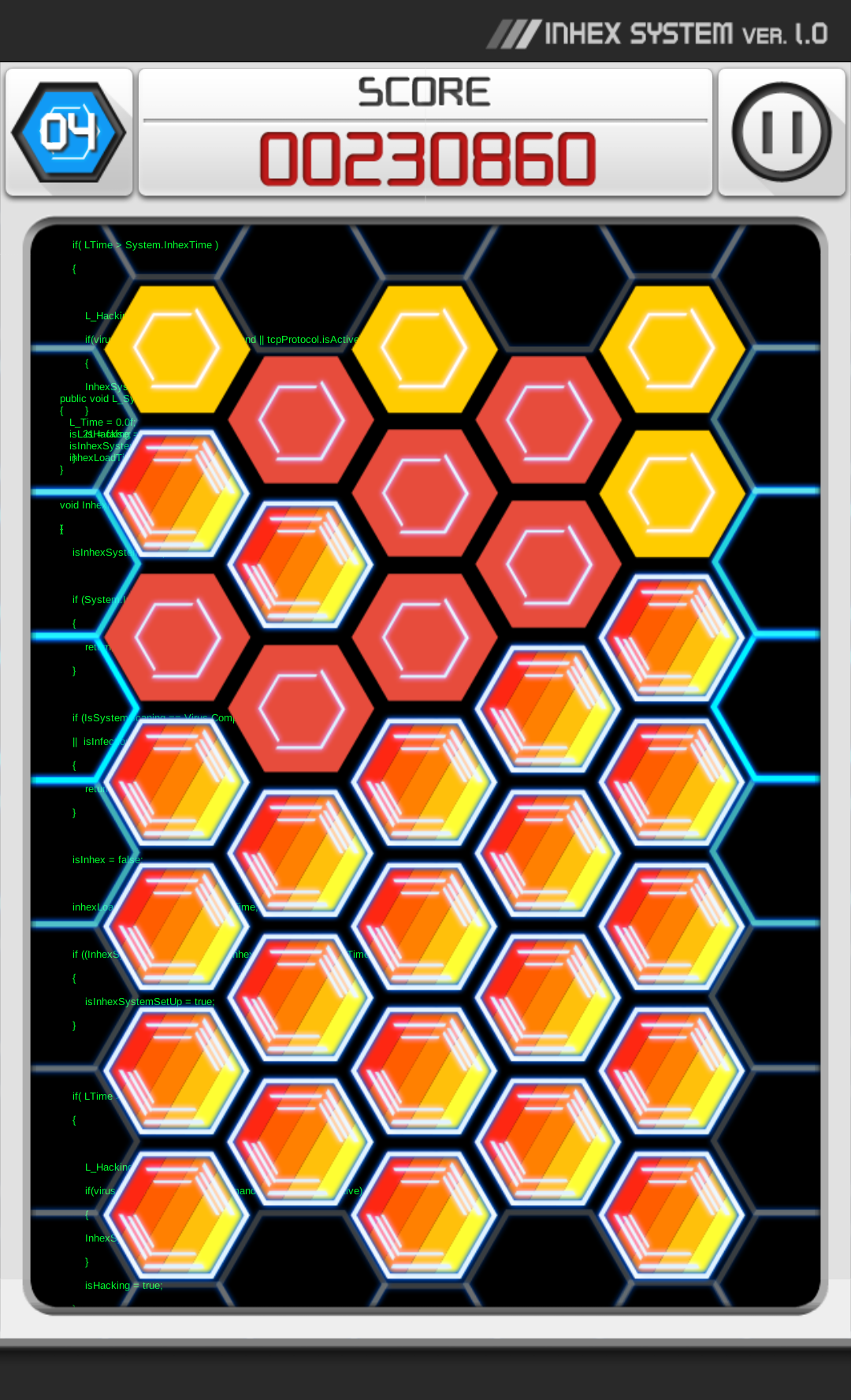 androidアプリ INHEX攻略スクリーンショット7