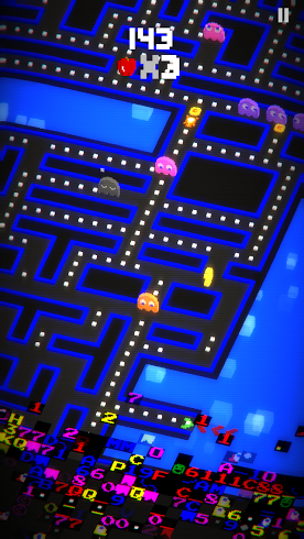 androidアプリ PAC-MAN 256攻略スクリーンショット2