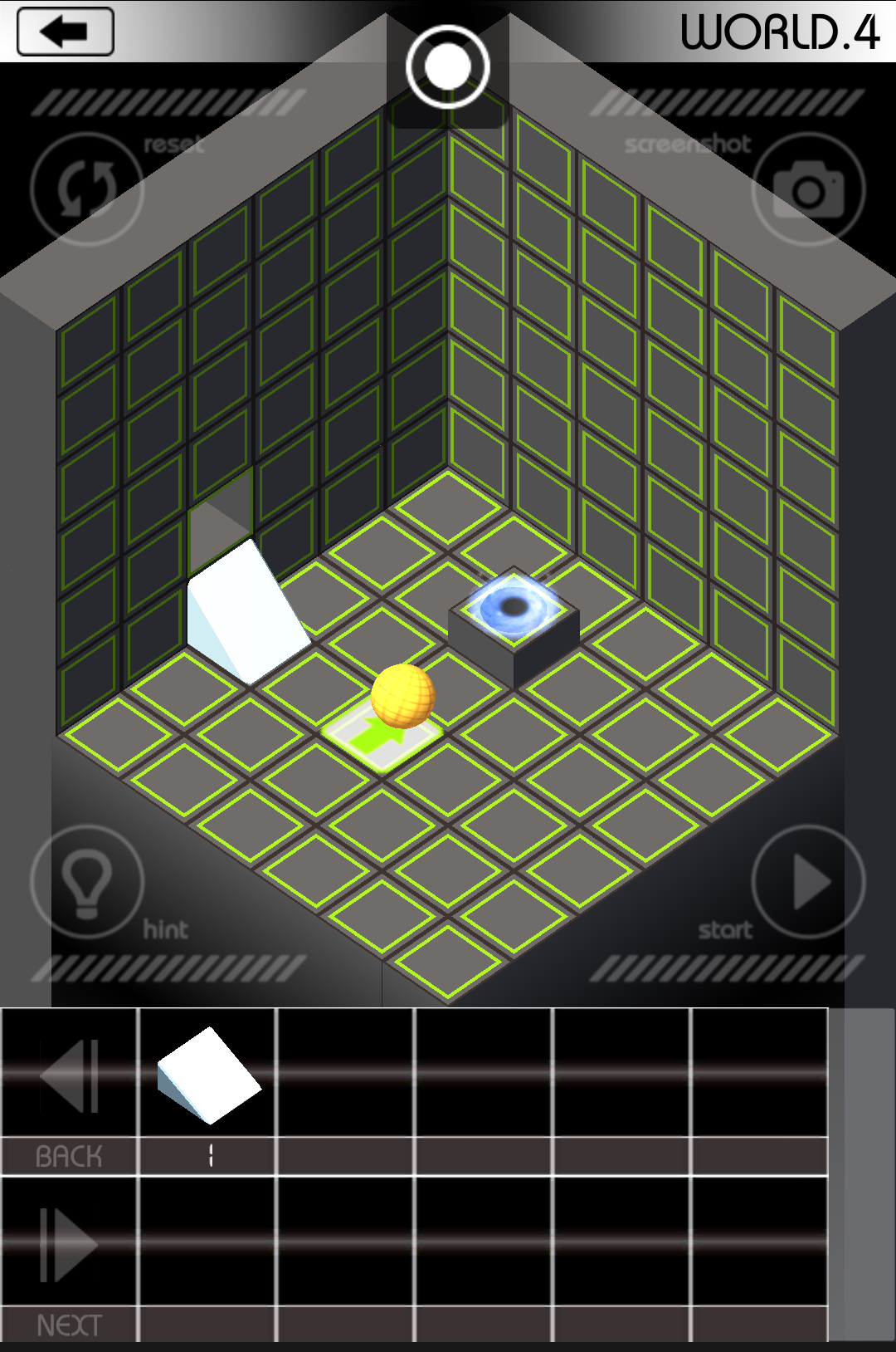 androidアプリ BLACK HOLE攻略スクリーンショット2