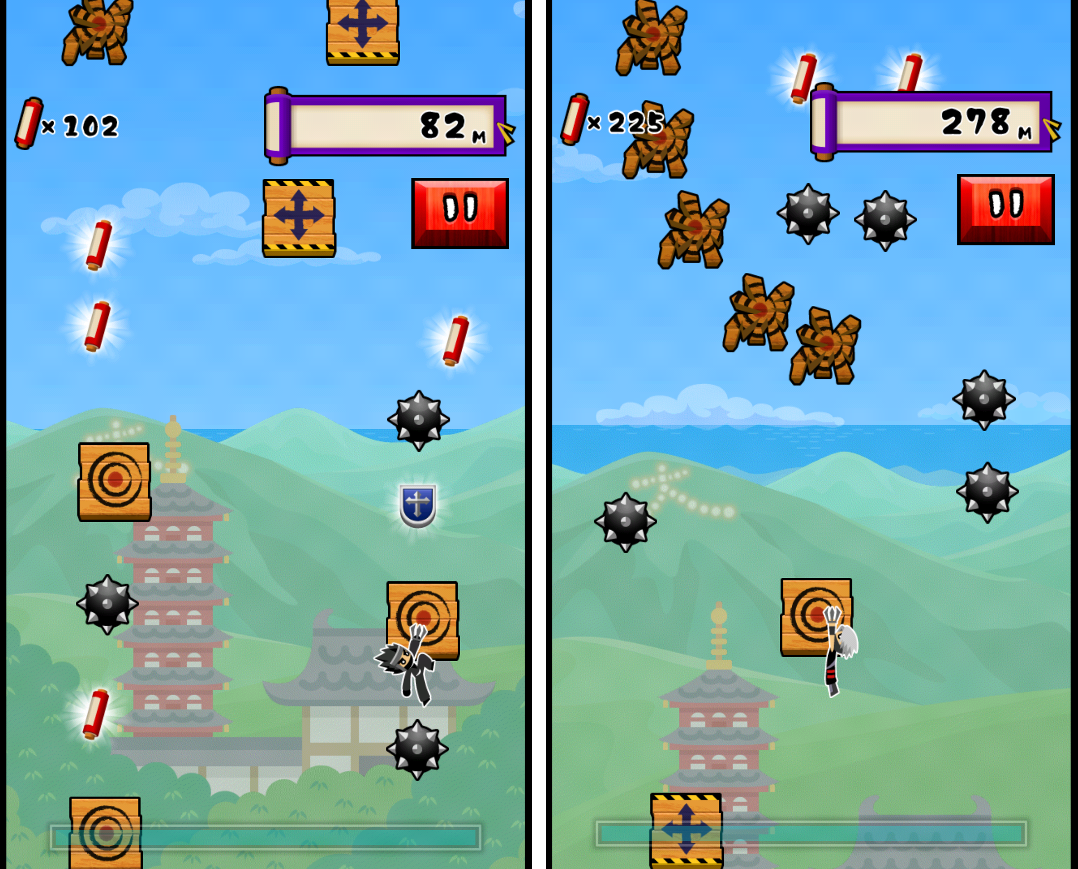 壁蹴りサスケ3 androidアプリスクリーンショット3