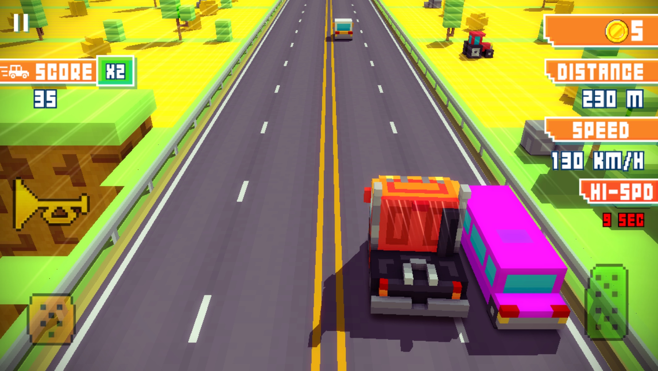 Blocky Highway androidアプリスクリーンショット1