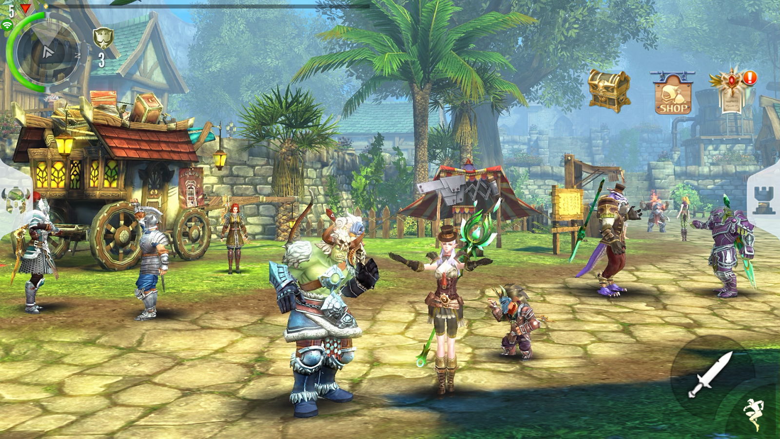 androidアプリ オーダー&カオス2：リデンプション（Order & Chaos）攻略スクリーンショット8