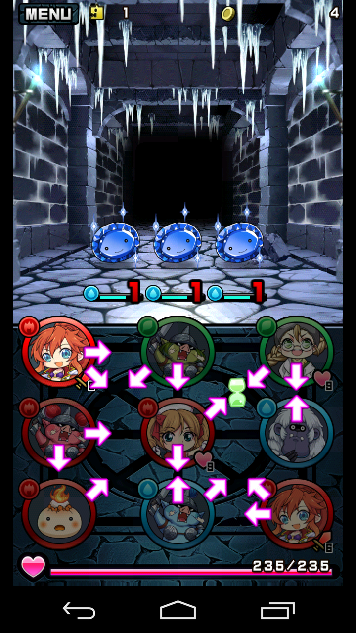 androidアプリ ガルズモンズ攻略スクリーンショット3