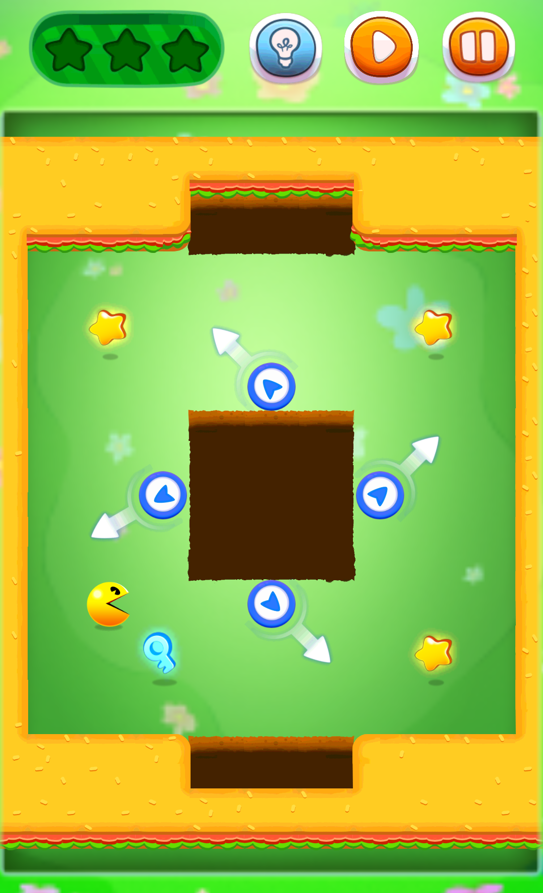 androidアプリ PAC-MAN Bounce - パズルアドベンチャー攻略スクリーンショット2