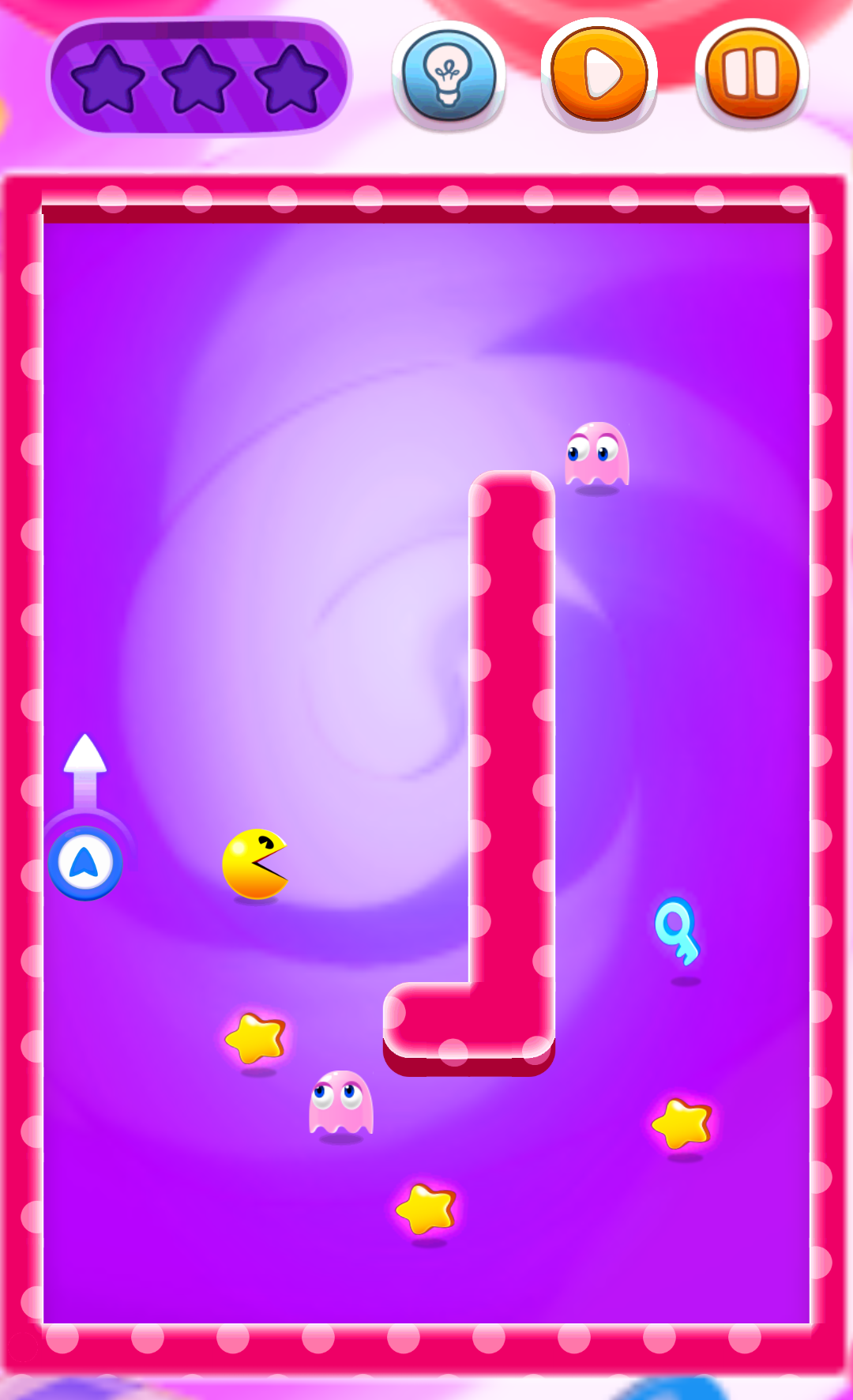 androidアプリ PAC-MAN Bounce - パズルアドベンチャー攻略スクリーンショット5