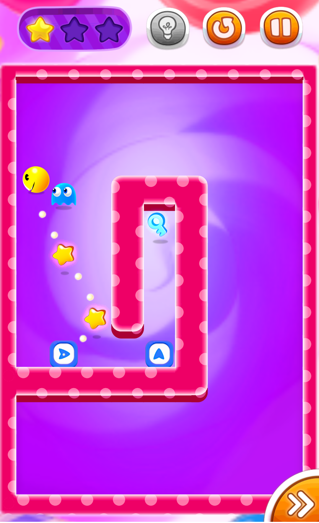 androidアプリ PAC-MAN Bounce - パズルアドベンチャー攻略スクリーンショット7