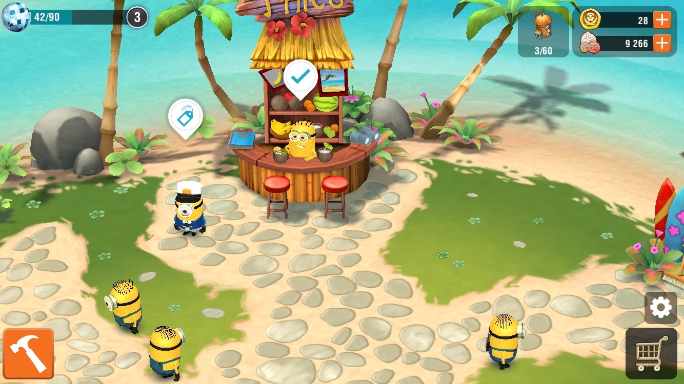 androidアプリ Minions Paradise™攻略スクリーンショット1