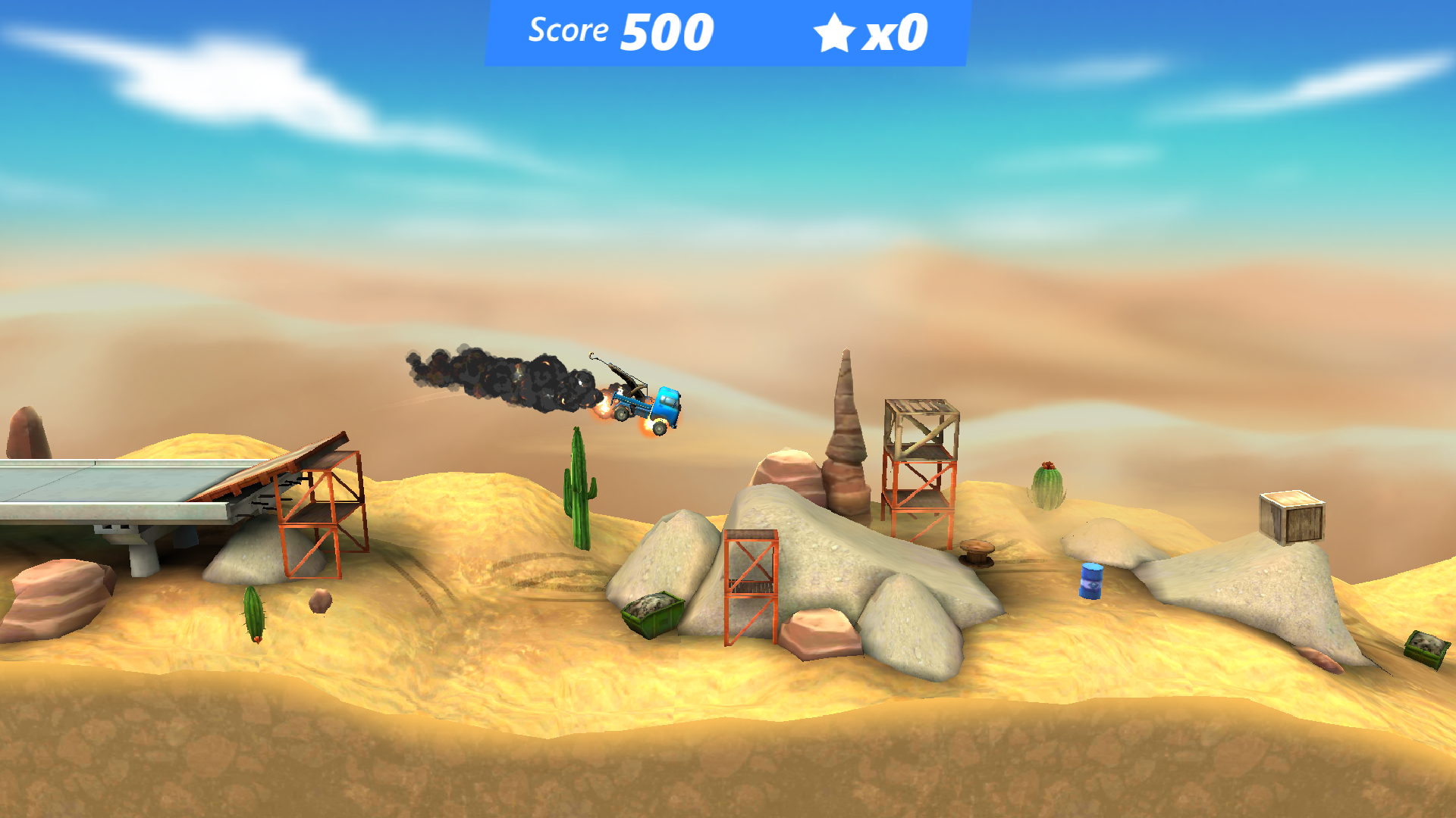 Bridge Constructor Stunts(BC Stunts FREE) androidアプリスクリーンショット1