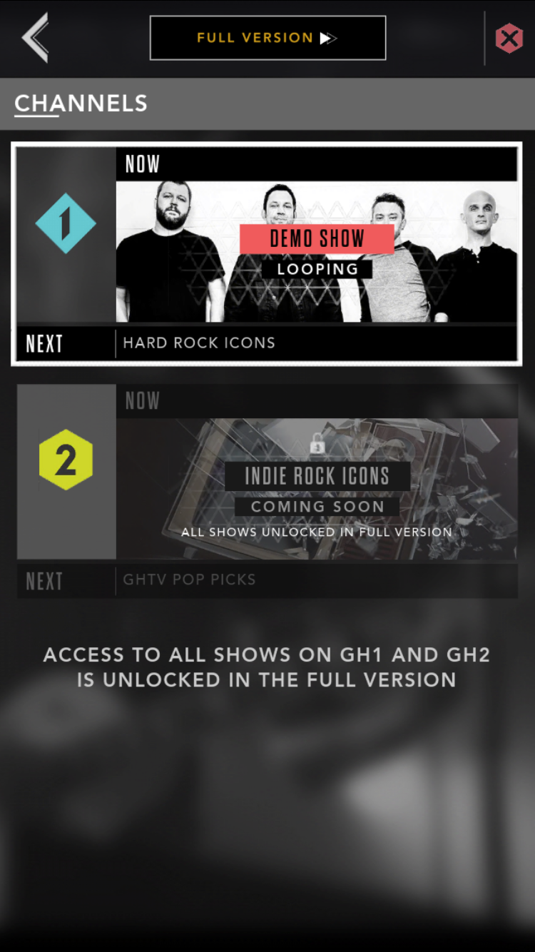 androidアプリ Guitar Hero® Live攻略スクリーンショット2