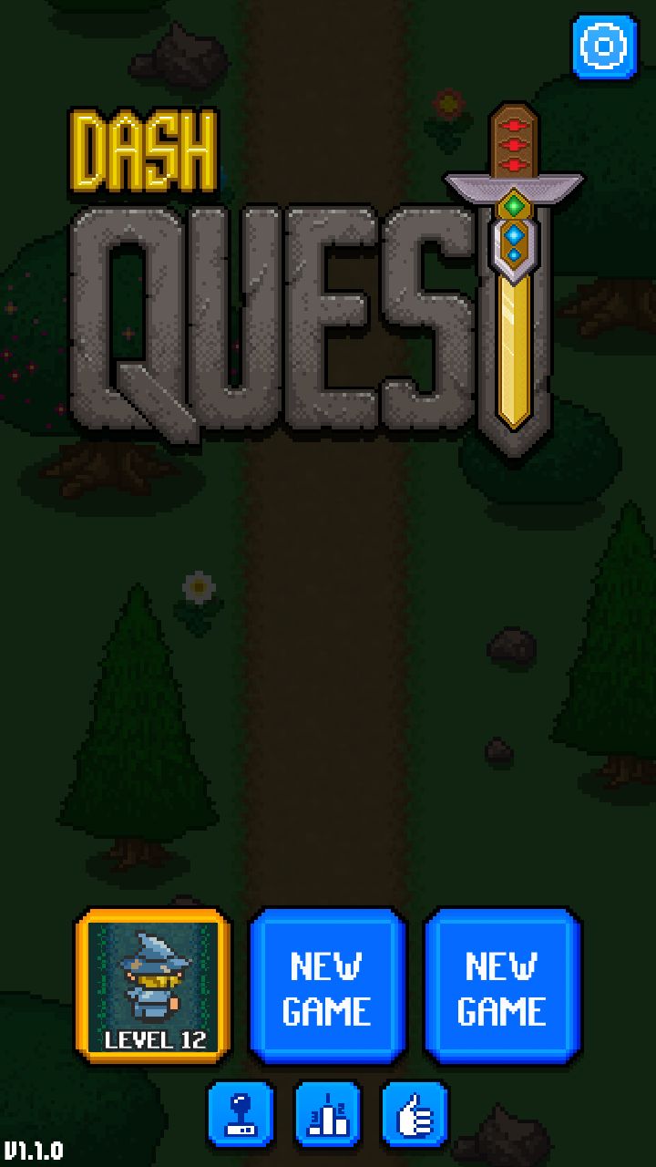androidアプリ Dash Quest攻略スクリーンショット1