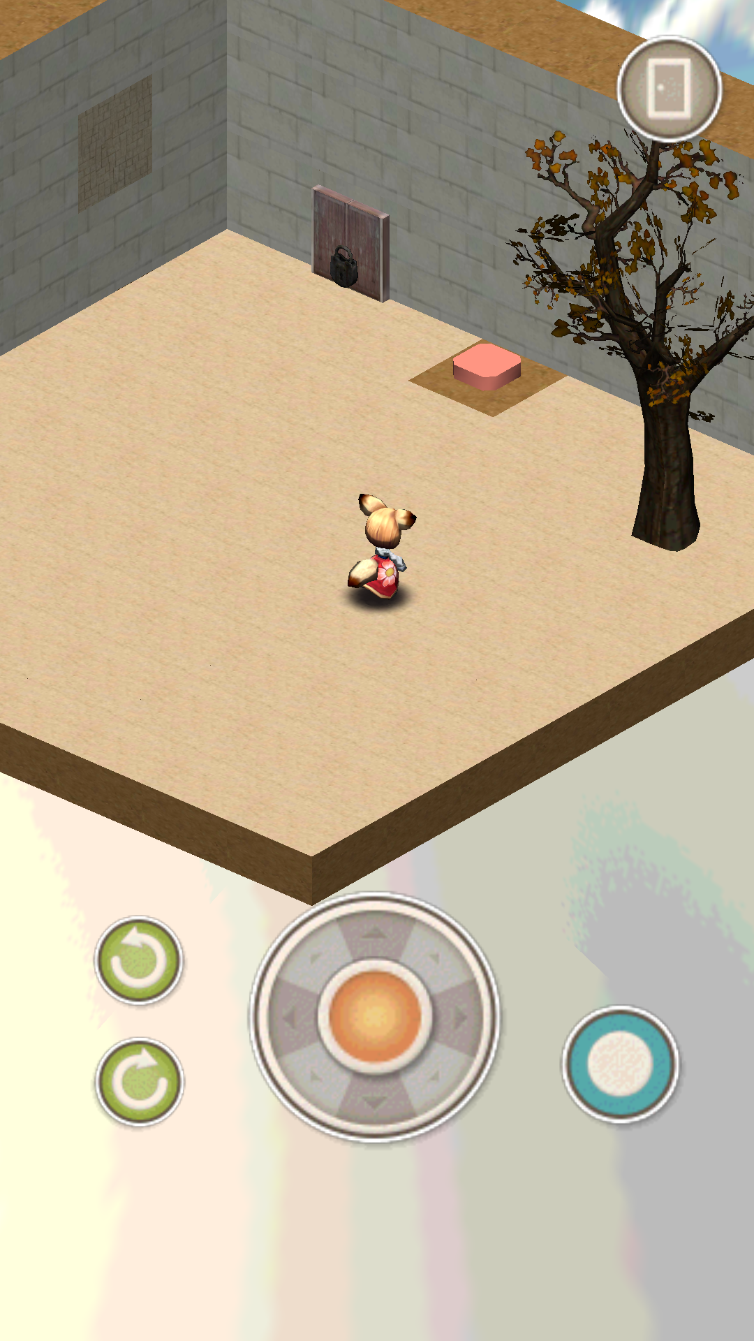 androidアプリ tetora -きつねこどもと遺跡探検-攻略スクリーンショット2