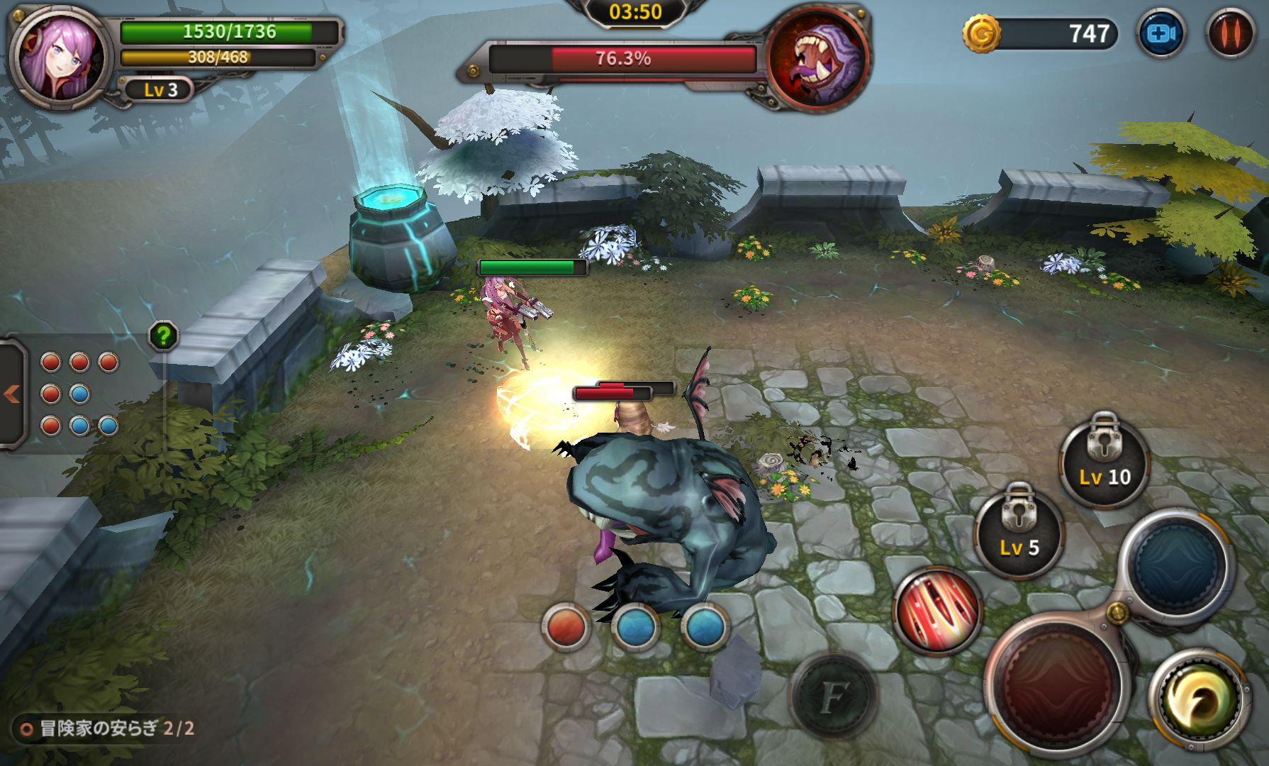 androidアプリ Blade Waltz攻略スクリーンショット5
