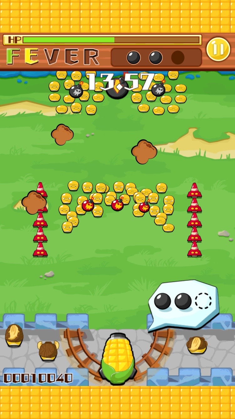 もろこしボンバー androidアプリスクリーンショット2