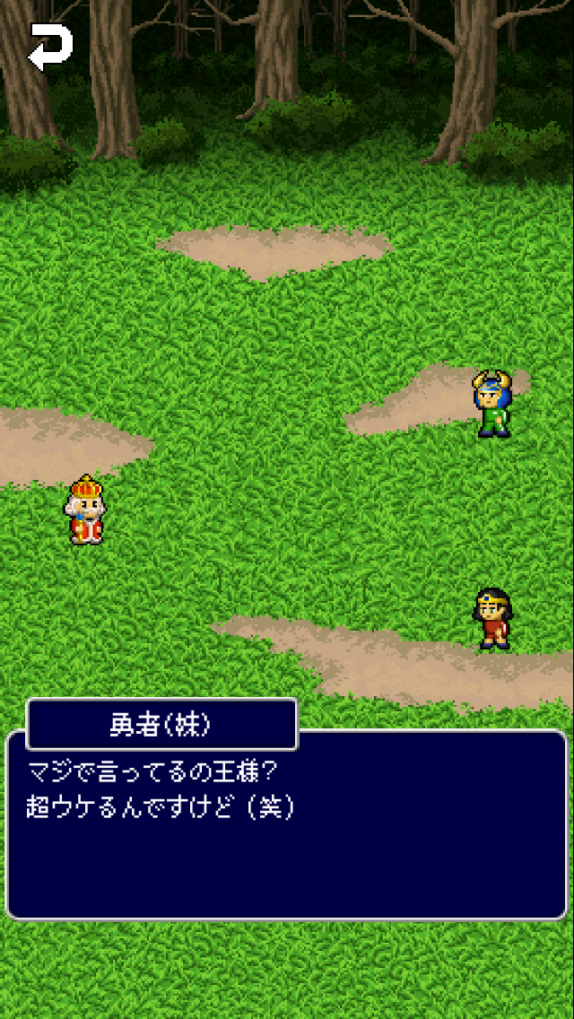 魔王倒しに行くのダルいから連れてきてよ王様。ついでにザコモンスターも。 androidアプリスクリーンショット2