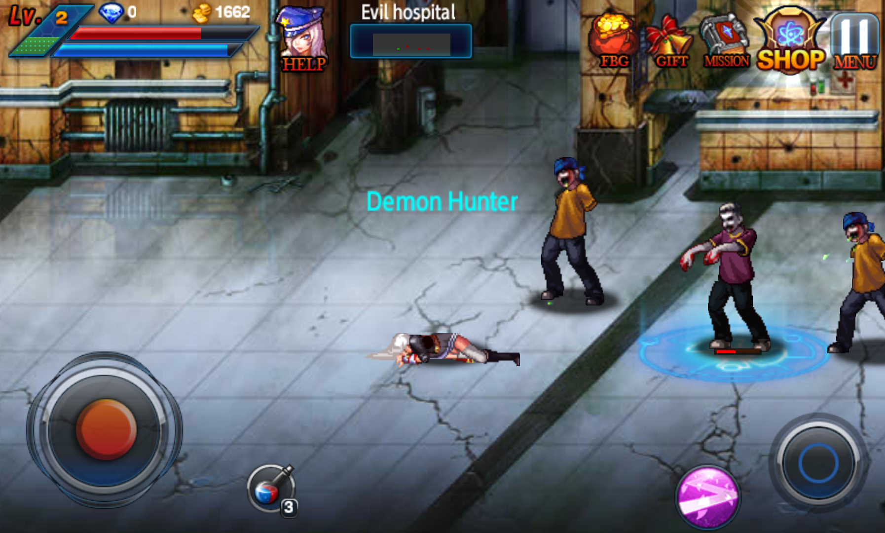 androidアプリ League of Demon Hunter Free攻略スクリーンショット5