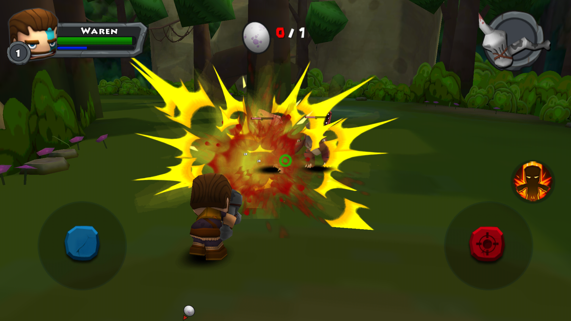 androidアプリ ミニーヒーロー:ダイノソアハンター(Call of Mini)攻略スクリーンショット3