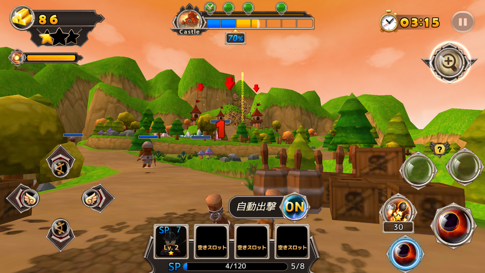 androidアプリ キャノンキング攻略スクリーンショット4