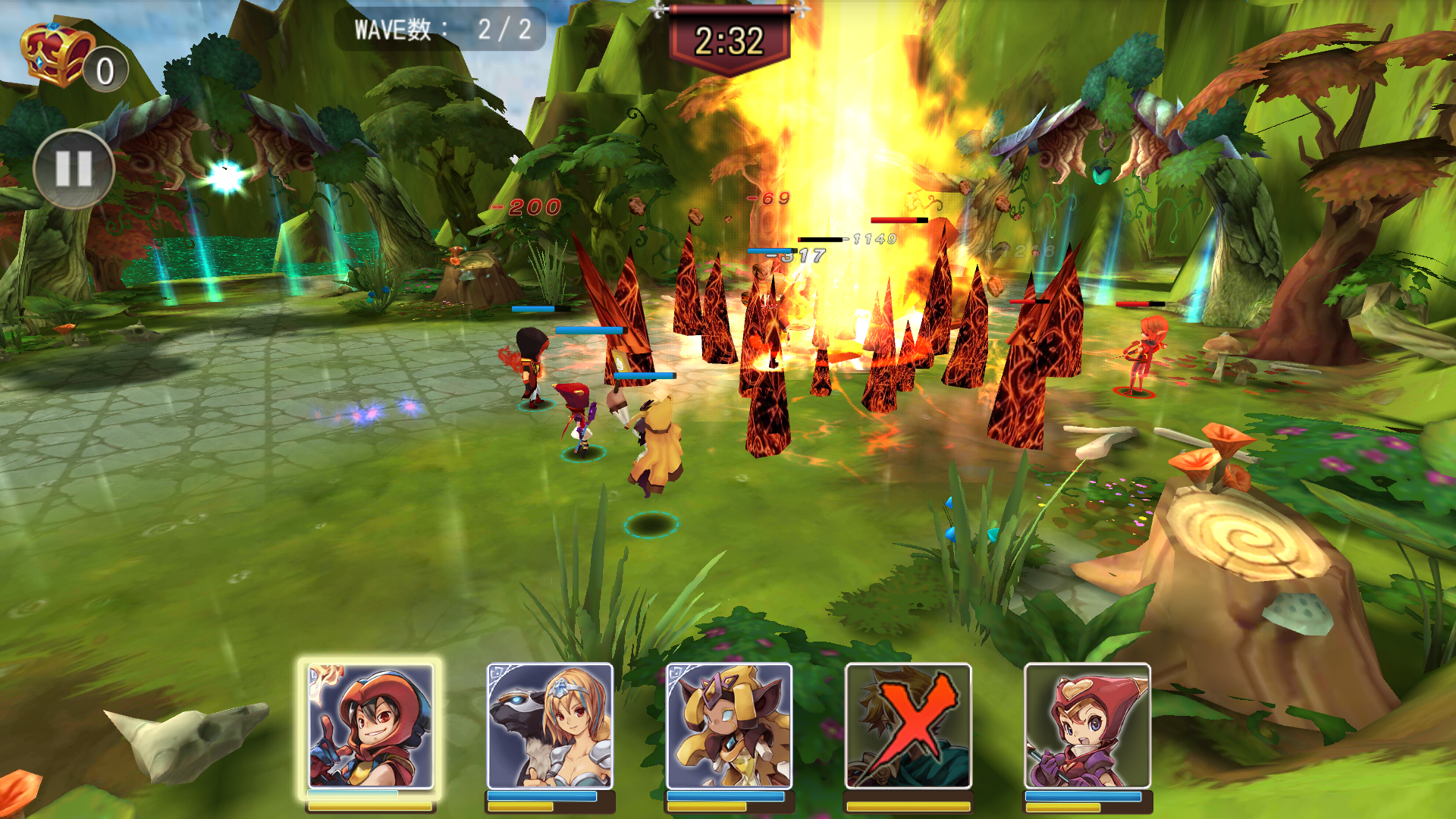 androidアプリ ガーディアンクラッシュ(ガークラ)攻略スクリーンショット4