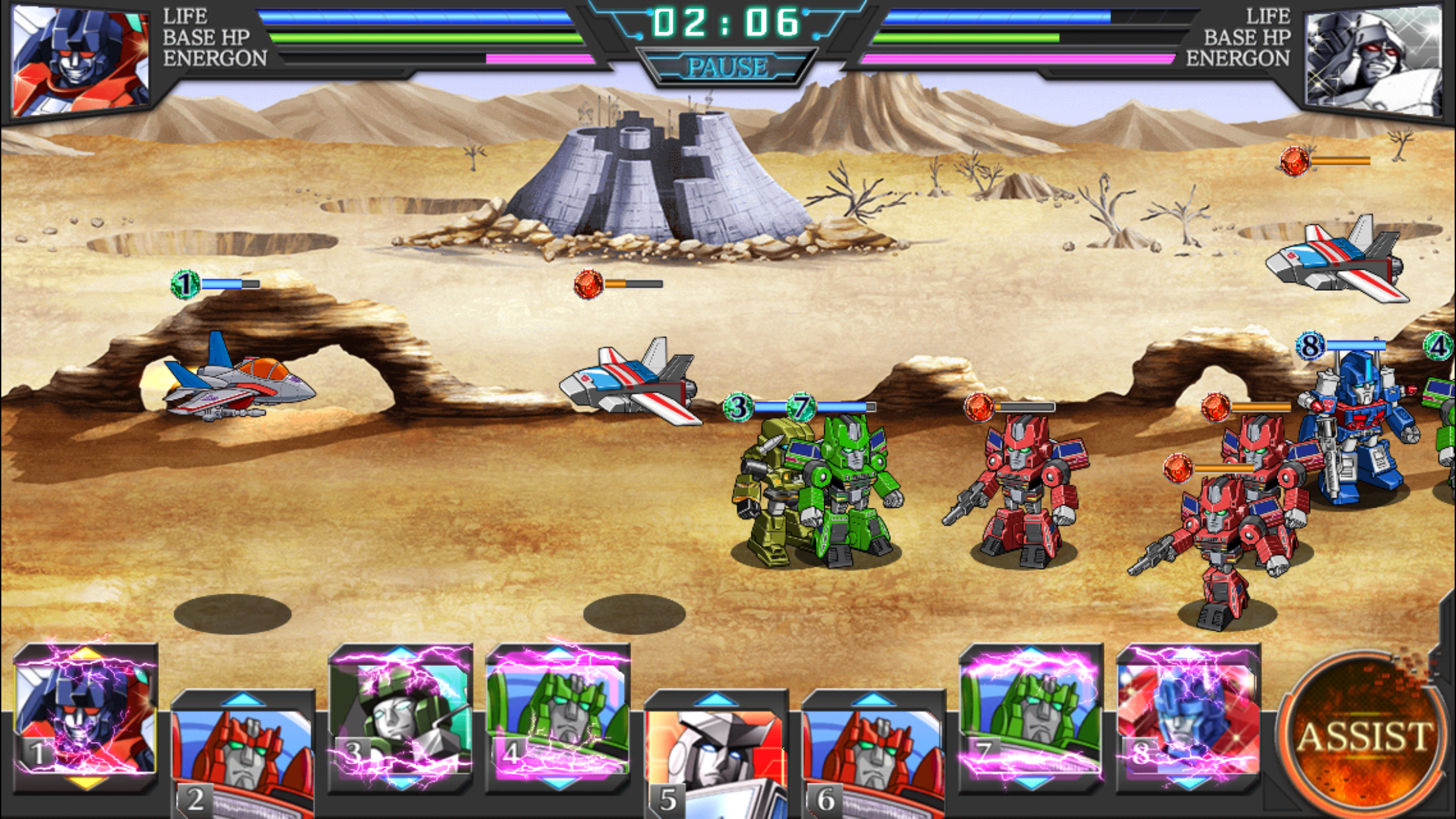 トランスフォーマー OPERATION OMEGA androidアプリスクリーンショット2