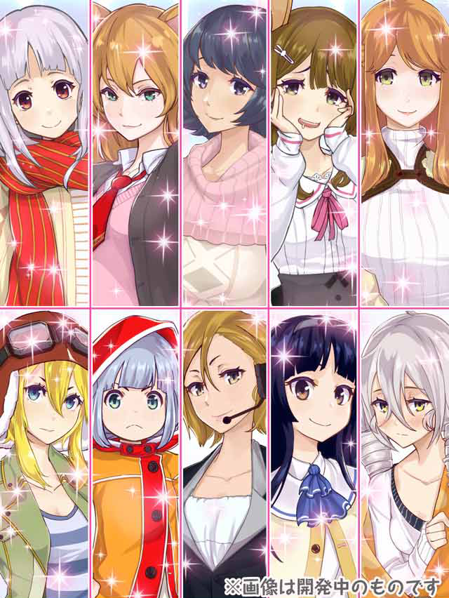 androidアプリ 創造カノジョ~10人の理想の彼女たち~攻略スクリーンショット7
