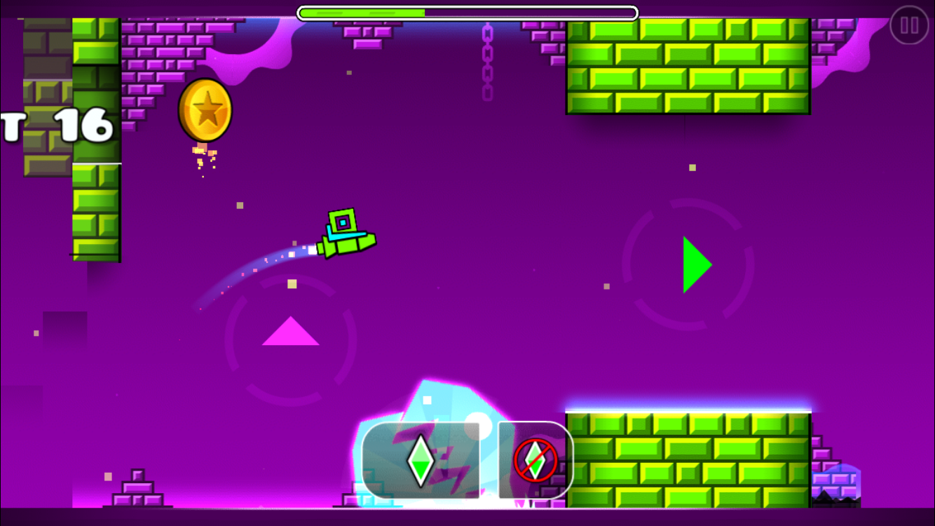 androidアプリ Geometry Dash Meltdown攻略スクリーンショット3