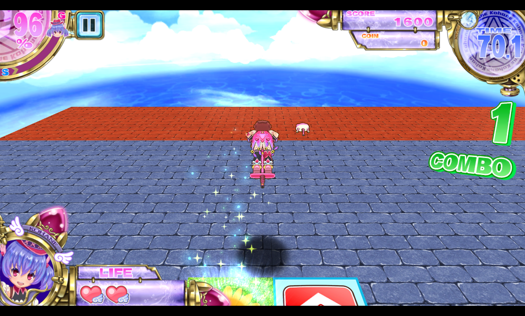 androidアプリ ホッピングガールこはねちゃん~魔宝石の秘密~攻略スクリーンショット6