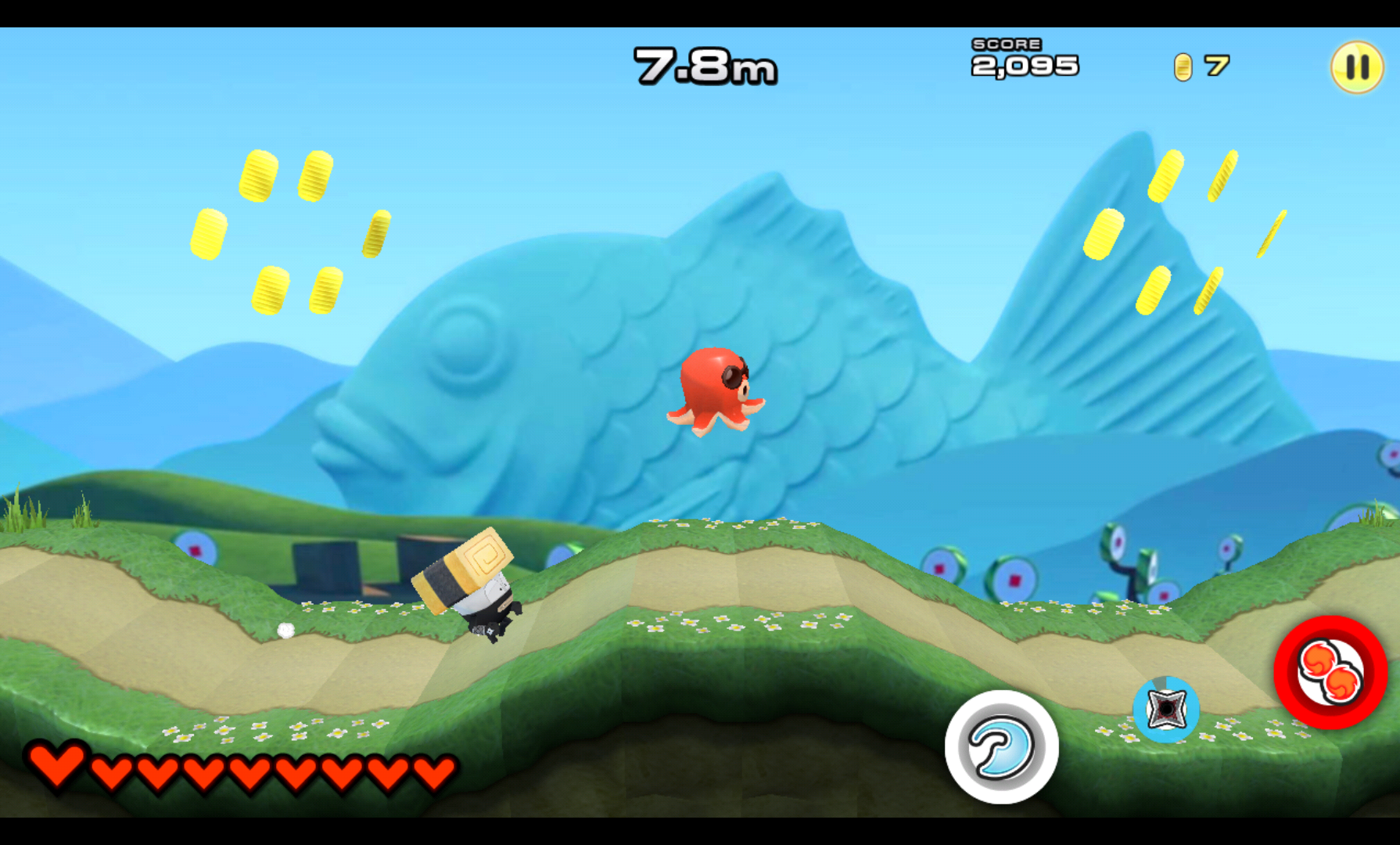 Dash!!スシニンジャ androidアプリスクリーンショット1