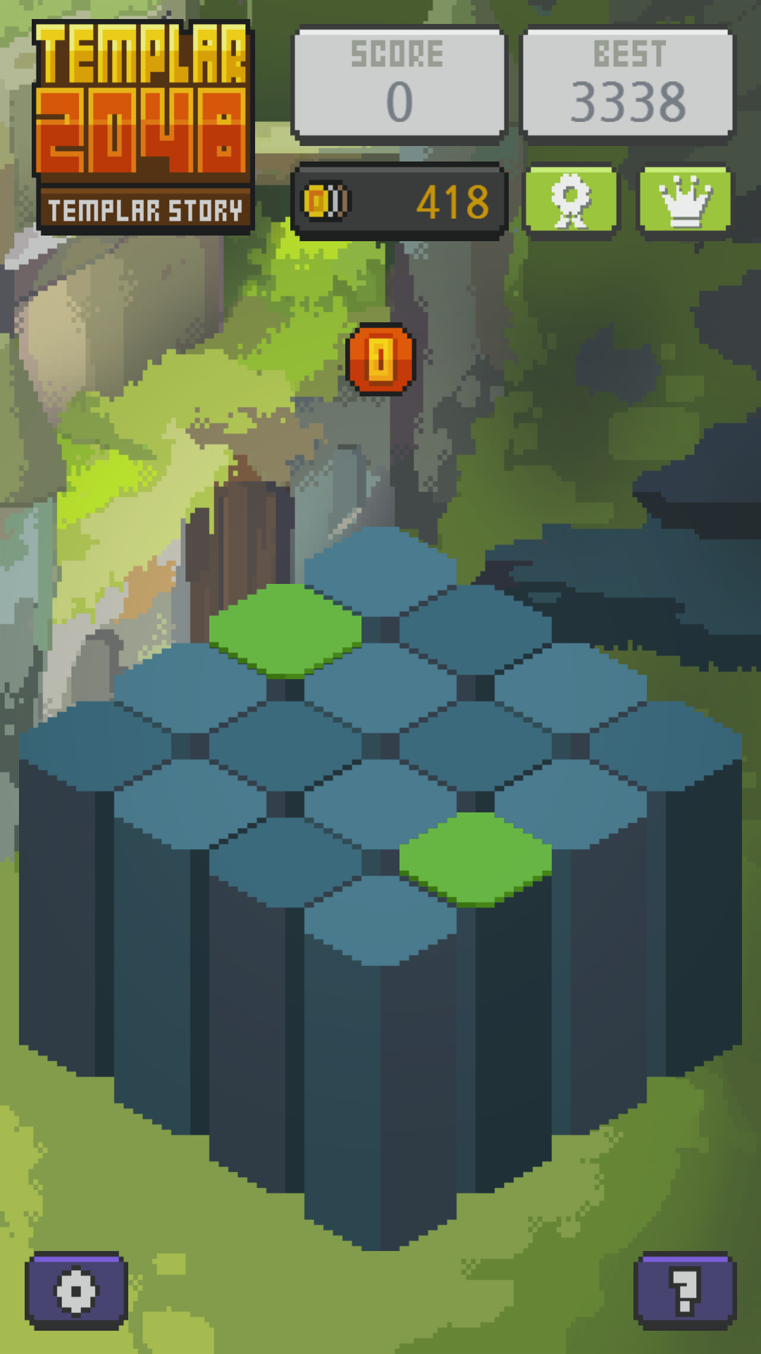 androidアプリ Templar 2048攻略スクリーンショット2