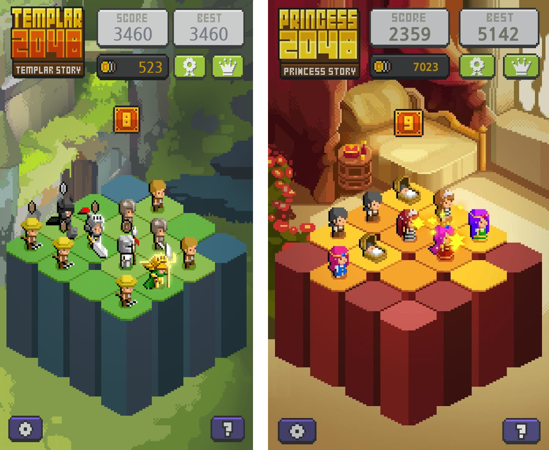Templar 2048 androidアプリスクリーンショット1
