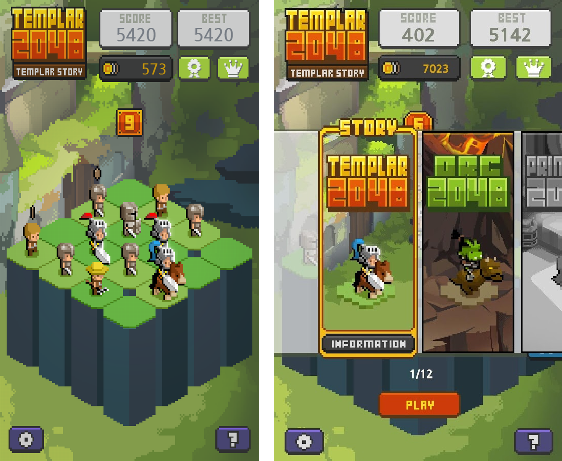 Templar 2048 androidアプリスクリーンショット3