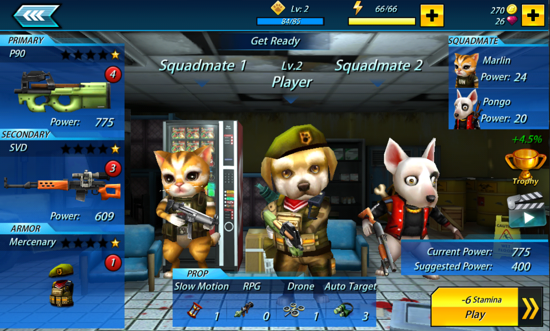 androidアプリ Action of Mayday: Pet Heroes攻略スクリーンショット1