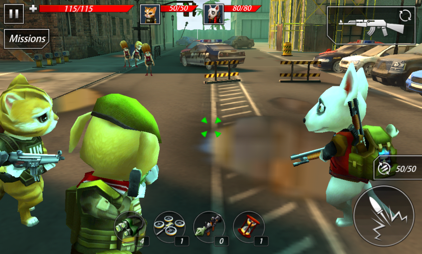 androidアプリ Action of Mayday: Pet Heroes攻略スクリーンショット4