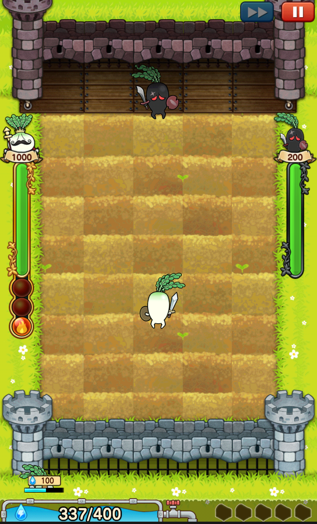 androidアプリ ダイコン王の野望ッッッン!!攻略スクリーンショット2